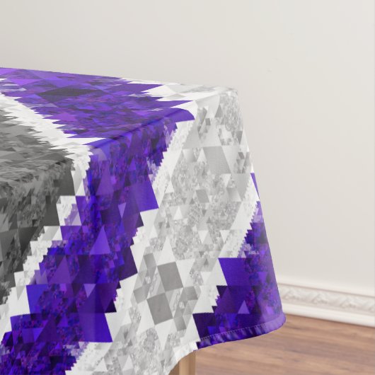 Boho Geometric Mod Retro Greygender Prix Flag Tischdecke (Beispiel)