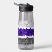 Boho Geometric Mod Retro Greygender Prix Flag Trinkflasche (Rechts)