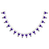 Boho Geometric Mod Retro Greygender Prix Flag Wimpelkette (Alle)