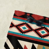 Boho Geometric Strandtuch (Beispiel)