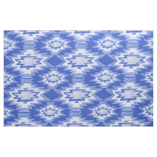 Boho Geometric Watercolor-Muster Stoff (Fat Quarter (45,7 x 55,9 cm))