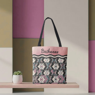 Boho-Geometrie-Tasche Tasche