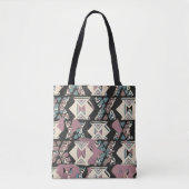 Boho-Geometrie-Tasche Tasche (Vorderseite)
