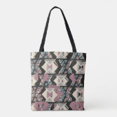 Boho-Geometrie-Tasche Tasche (Rückseite)