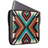 Boho-Geometrisch Laptopschutzhülle (Vorne Rechts)