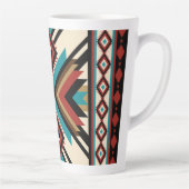 Boho Geometrisch Milchtasse (Rechts)