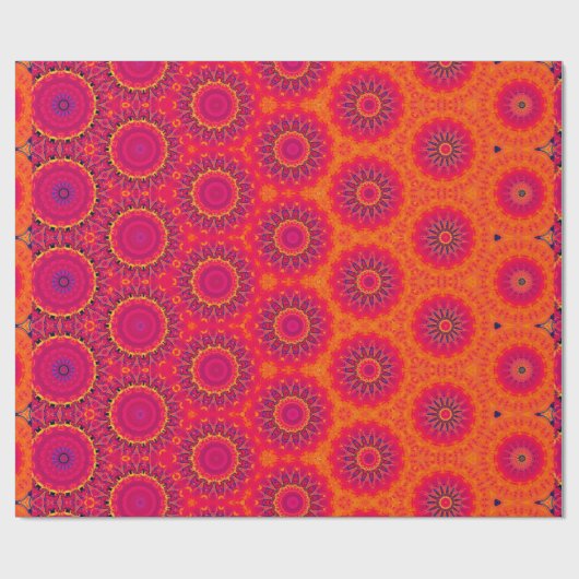 Boho geometrische Geschenkpapier. Geschenkpapier (Flach)