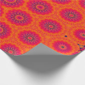 Boho geometrische Geschenkpapier. Geschenkpapier (Ecke)