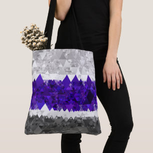 Boho-Geometrischer-Mod-Retro-Greygender-Stolz-Flag Tasche