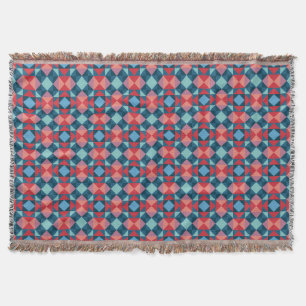 Boho-Geometrisches Diamant-Mosaikmuster Decke