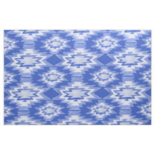 Boho Geometrisches Wasserfarbmuster Stoff