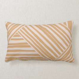 Boho gestreiftes Kissen neutraler Studentendekor