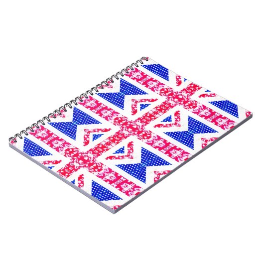 boho Gewerkschaft Jack Notizblock (Linke Seite)