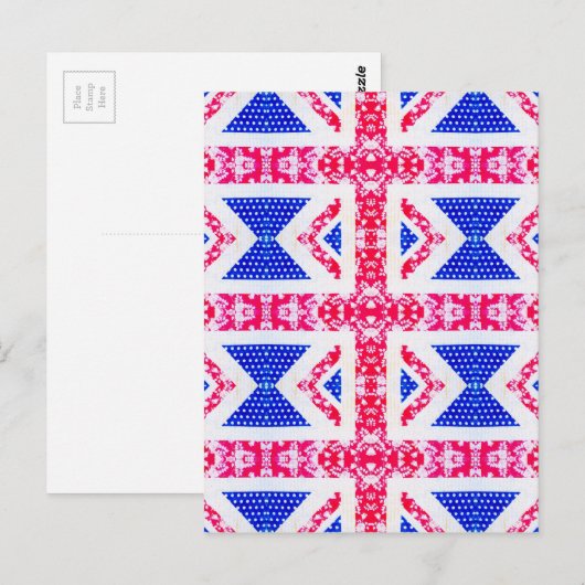 boho Gewerkschaft Jack Postkarte (Vorne/Hinten)