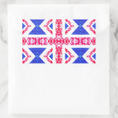 boho Gewerkschaft Jack Rechteckiger Aufkleber (Tasche)