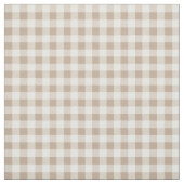 Boho-Gingham-Muster Kariert Neutral Stoff (Muster)
