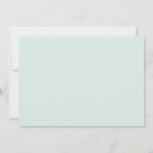 Boho Giraffe Baby Shower danke Ihnen Gedicht zur K Einladung (Rückseite)