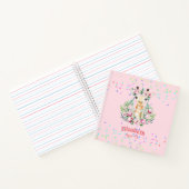 Boho Giraffe-Blume: Girls, Teens Geschenke Notizblock (Innenseite)