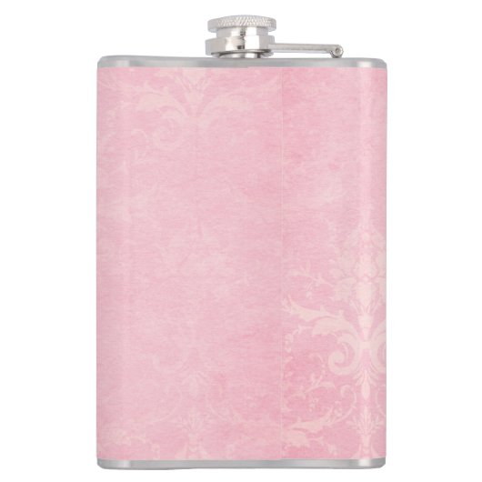 Boho Giraffe-Blume: Mädchen, Teens Geschenke Flachmann (Rückseite)