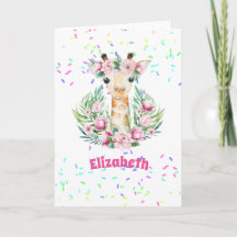 Boho Giraffe-Blume: Mädchen, Teens Geschenke