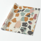 Boho Giraffe Skin Print Geschenkpapier (Ungerollt)