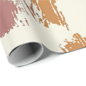 Boho Giraffe Skin Print Geschenkpapier (Rolleneckpunkt)