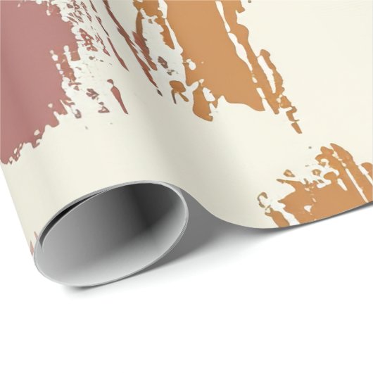 Boho Giraffe Skin Print Geschenkpapier (Rolleneckpunkt)