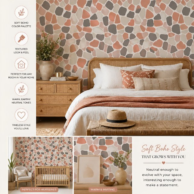 Boho-Giraffenprint Tapete (Von Creator hochgeladen)