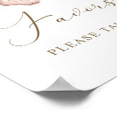 Boho Girl Baby Clothes Kinderdusche bevorzugt Schi Poster (Ecke)