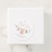 Boho Girl Baby Clothes Kinderdusche Geschenkanhänger (Beispiel)