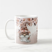Boho-Gnome Keramikbecher Kaffeetasse (Links)