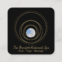 *~* Boho Gold Heilige Geometrie Luna Mondmond