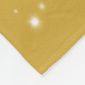 Boho Gold Starlight Fleecedecke (Ecke)