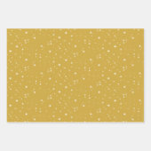 Boho Gold Starlight Geschenkpapier Set (Vorderseite 3)