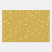 Boho Gold Starlight Geschenkpapier Set (Vorderseite 2)