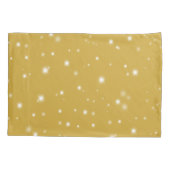 Boho Gold Starlight Kissenbezug (Rückseite-Links)