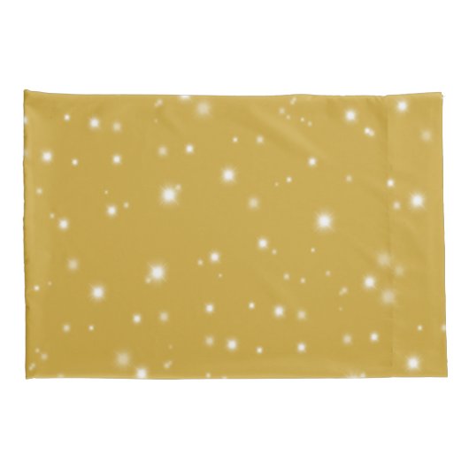 Boho Gold Starlight Kissenbezug (Rückseite-Rechts)