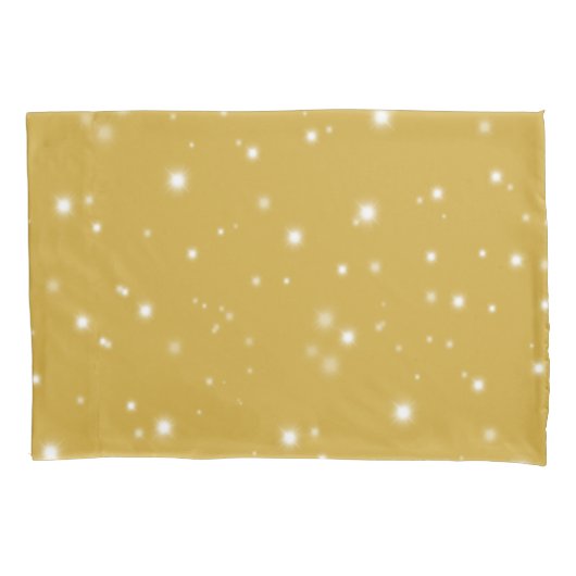 Boho Gold Starlight Kissenbezug (Vorderseite-Links)
