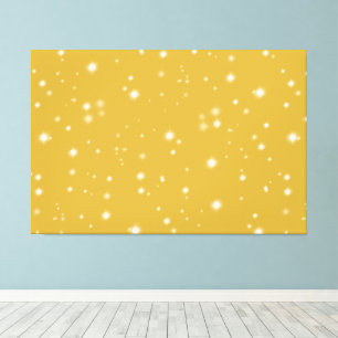 Boho Gold Starlight Leinwanddruck