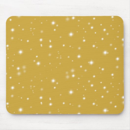 Boho Gold Starlight Mousepad (Vorne)