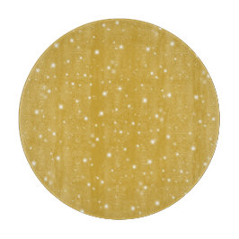 Boho Gold Starlight Schneidebrett