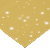 Boho Gold Starlight Tischdecke (Schrägansicht)