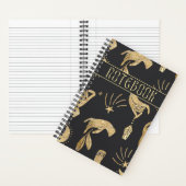 Boho Golden Hands Magical Spiral Notebook Notizblock (Innen)