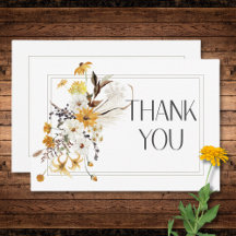 Boho Golden Yellow Meadow Blume White Wedding