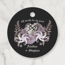 Boho Gothic Wildblume Viking Liebe Gastgeschenke H Geschenkanhänger