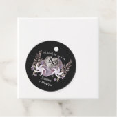 Boho Gothic Wildblume Viking Liebe Gastgeschenke H Geschenkanhänger (Beispiel)