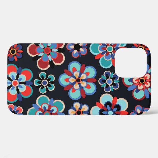 Boho-Grafikkreise Case-Mate iPhone Hülle (Rückseite (Horizontal))