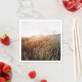Boho Grass Field Jedes Ereignis Party Napkins Serviette (Beispiel)