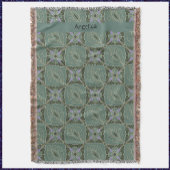 Boho Green marokkanische Tiles Design Decke