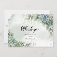 Boho green succultus eucalyptus Baby-Dusche